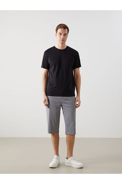 LC Waikiki Ανδρικό T-Shirt από βαμβακερό χτενισμένο λαιμό