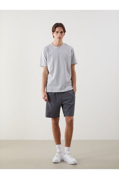 LC Waikiki Tricou bărbătesc din bumbac pieptănat cu gât crew