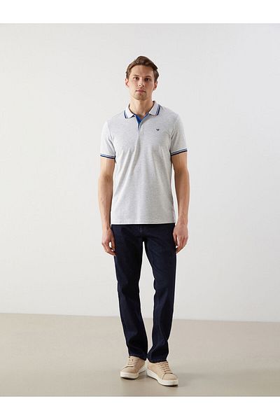 LC Waikiki Ανδρικό T-Shirt Polo Neck Pique