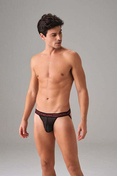 Doreanse Men's Mesh Detailed Jockstrap String