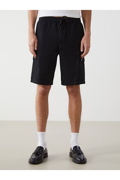 LC Waikiki Ανδρικό σορτς Cargo Standard Fit Gabardine