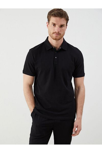 LC Waikiki Ανδρικό T-Shirt Polo Neck Pique