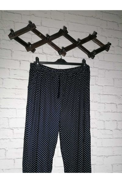 anne moda ankara Thin, Summer, Viscose Cotton High Waist, 2 Pocket Trousers