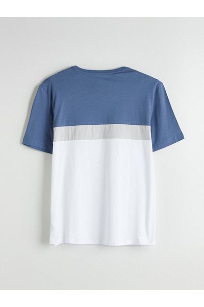LC Waikiki Tricou pentru bărbați din bumbac pieptănat cu decolteu