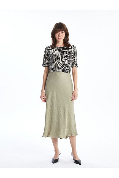 LC Waikiki Crew Neck Patterned Women's T-Shirt