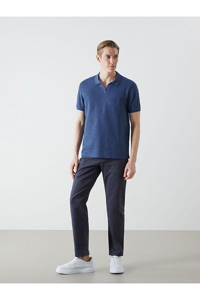 LC Waikiki Tricou pentru bărbați cu mânecă scurtă cu gât polo