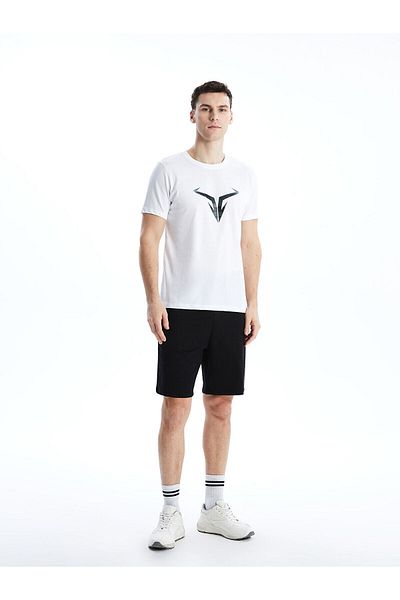 LC Waikiki Tricou sport pentru bărbați cu mânecă scurtă cu decolteu