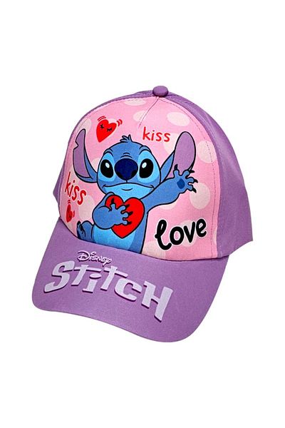Stitch Girls' hat, multicolor, size 52 cm, Stitch