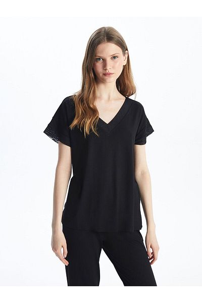 LC Waikiki V-Neck Women's Pajama Set