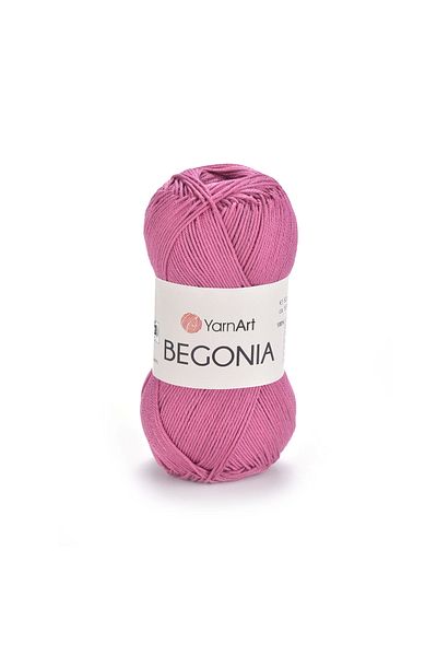 Yarnart Begonia - Mercerized Χειροποίητο Πλεκτό Νήμα Φούξια-0075