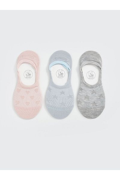 LC Waikiki Openwork Women's Ballerina Socks 3-Pack