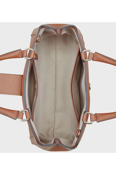 Nine West Mylah Basket Weave Satchel Bag