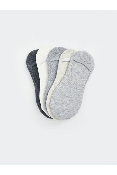 LC Waikiki Women's Plain Ballerina Socks 5-Pack