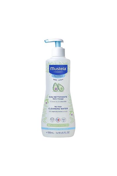 Mustela ماء تنظيف بدون شطف من موستيلا - 500 مل