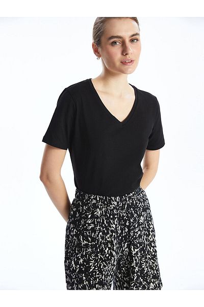 LC Waikiki Tricou de damă cu decolteu în V