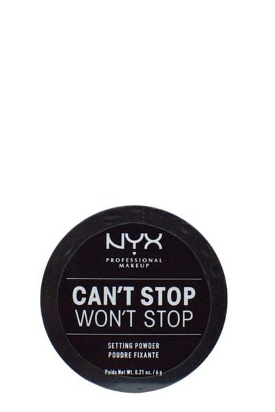 NYX Fixing Powder PM Can't Stop Won't Stop 3 Medium, 6 g