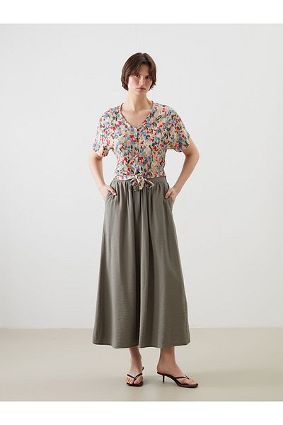 LC Waikiki Elastic Waist Skirt