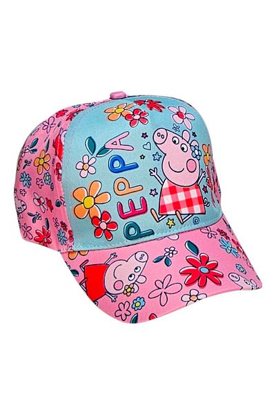Peppa Pig Girls' cap, multicolor, size 51 cm, Peppa Pig
