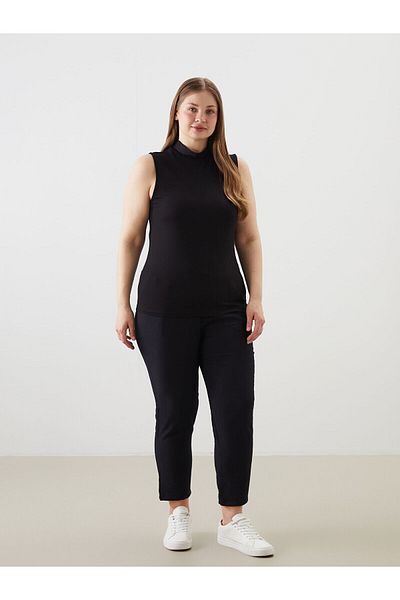 LC Waikiki Γυναικείο κορμάκι Stand-up Collar