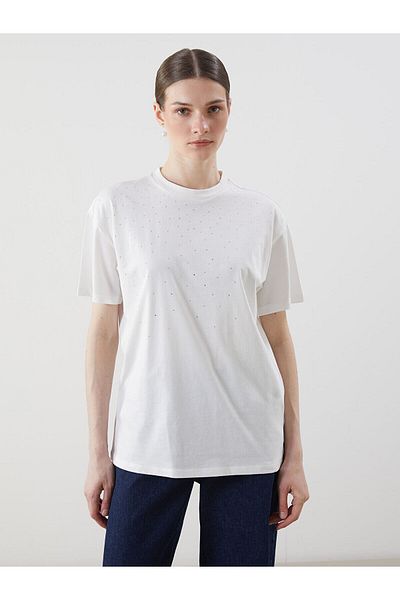 LC Waikiki Crew Neck Stone Women's T-Shirt