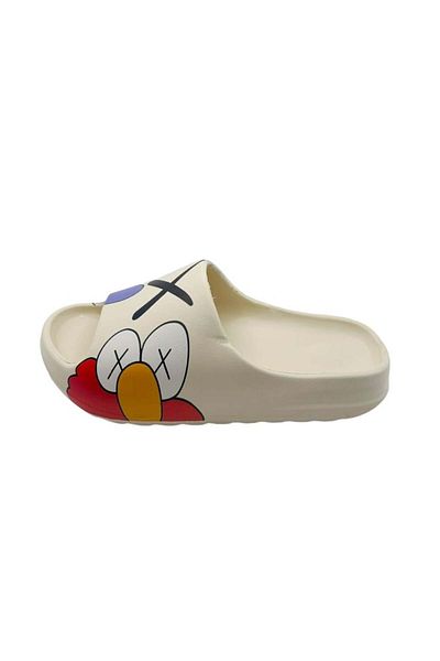 TECOS Women's Beach or Pool Slippers, ®, Size 36-37, Cream, 23.5 Centimeters, Very Light