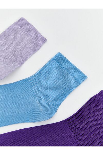 LC Waikiki Women's Flat Socks 3 Pcs