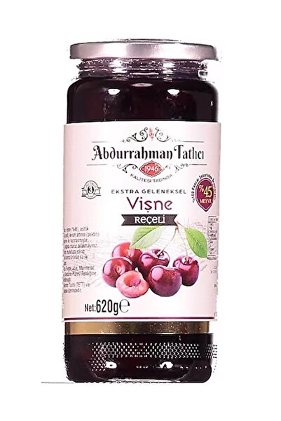 Abdurrahman Tatlıcı Abdurrahman Tatlıcı Vişne Reçeli 620 Gr 1 Adet