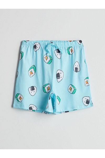 LC Waikiki LCW Young Beli Elastic Model Pantaloni scurți pentru femei Pantaloni de pijama (S5)