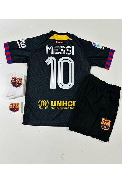 DAYIBALI DÜKKAN DABA FCB 2024/25 New Season Lionel Messi Concept Kids Jersey Set of 4 (ARMALI)