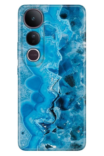 ADACASE جراب Vivo V50 Lite 5G مزخرف بغطاء مطبوع من السيليكون جمشت المالديف
