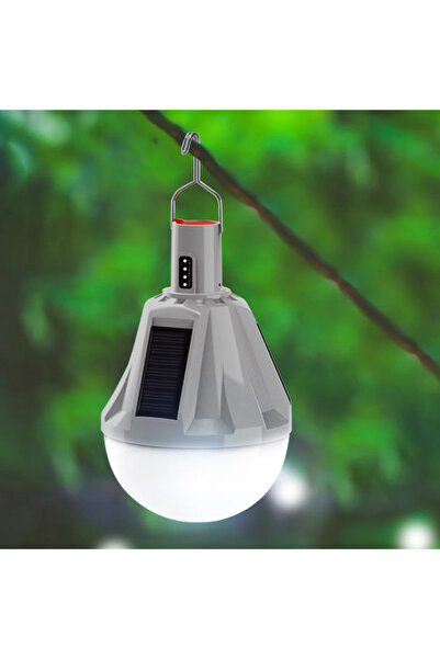 Store Solar Led ampul Güneş Enerjili şarjlı Bahçe kamp uzaktan kumandalı ışık