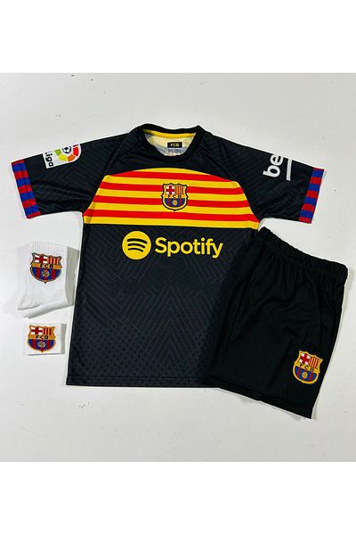 DAYIBALI DÜKKAN DABA FCB 2024/25 New Season Lionel Messi Concept Kids Jersey Set of 4 (ARMALI)