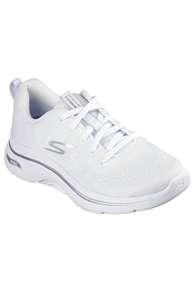 SKECHERS 125316W-WHT Go Walk Arch Fit 2.0 Varana Kadın Beyaz Sneaker Günlük Spor Ayakkabı