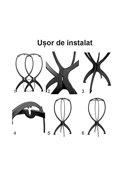 animis beauty Wig stand, White