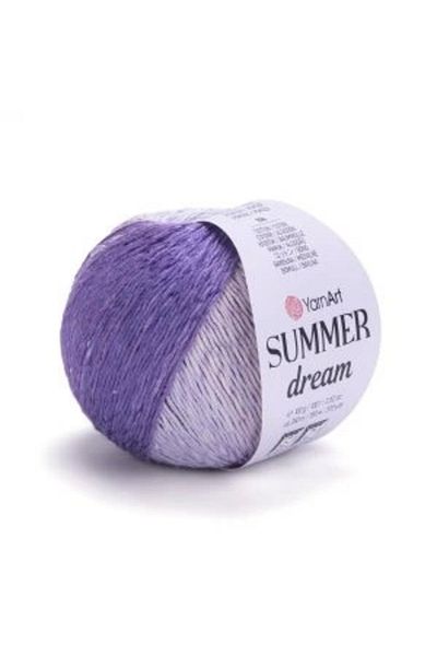 Yarnart SUMMER DREAM - EBRULI HAND KNITTED STRING EBRULI-4306