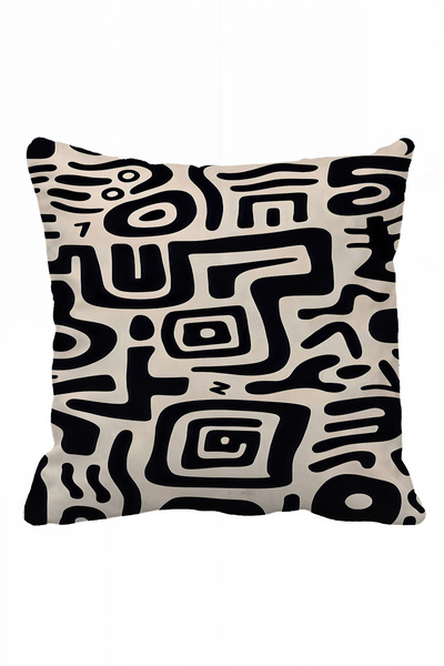 Vendini Husă pentru pernă decorativă din material textil de calitate, imprima...