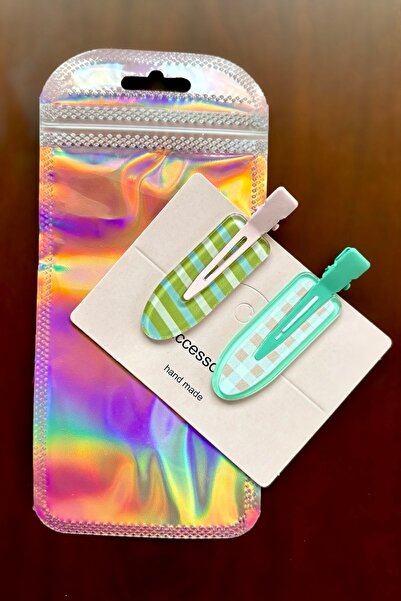 Metanoyaco 2'li iz bırakmayan klips toka (Görseldeki pembe ambalajla gönderilir)