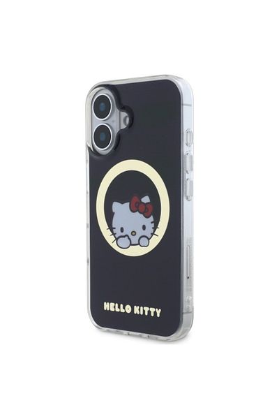 Hello Kitty Case For Iphone 16, Hardcase Iml, - Black
