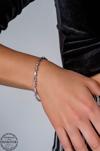 Swaroski Iconic Aria Waterway Bracelet with Stones