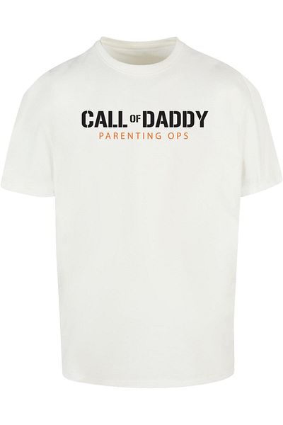 Merchcode Herren Fathers Day - Call Of Daddy Heavy Oversize Tee
