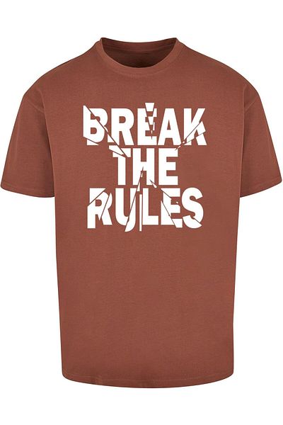 Merchcode Herren Break The Rules 2 Heavy Oversize Tee