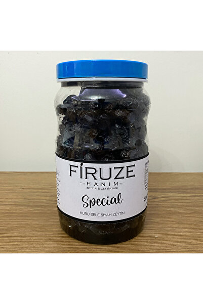 Firuze Hanım Zeytin ve Zeytinyağı Çok Az Tuzlu Iri Kuru Sele - Gemlik Tipi Tr...