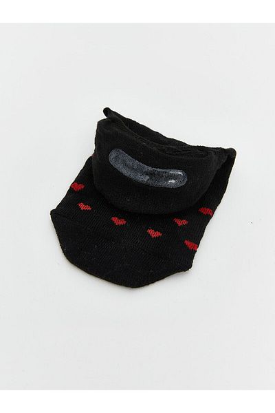 LC Waikiki Heart Patterned Women's Ballerina Socks 3-Piece