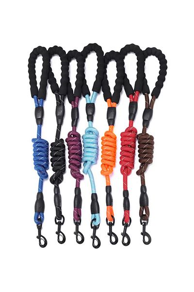 REDz Accessories Lesă Guardian, mâner din spumă moale, lungime 2 m, material textil durabil, neagră