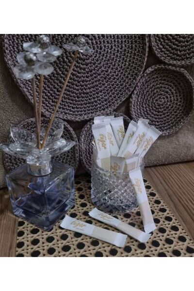 Self Stick Toz Şeker Şık tasarım, Kuşe ambalaj 3 gr x 1000 adet