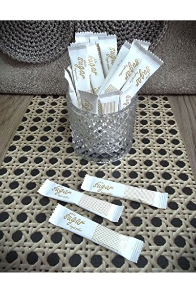 Self Stick Toz Şeker Şık tasarım, Kuşe ambalaj 3 gr x 1000 adet