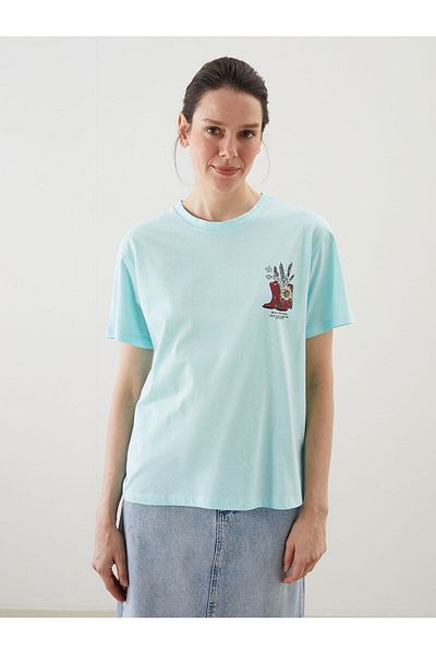 LC Waikiki Crew Neck Printed Women's T-Shirt