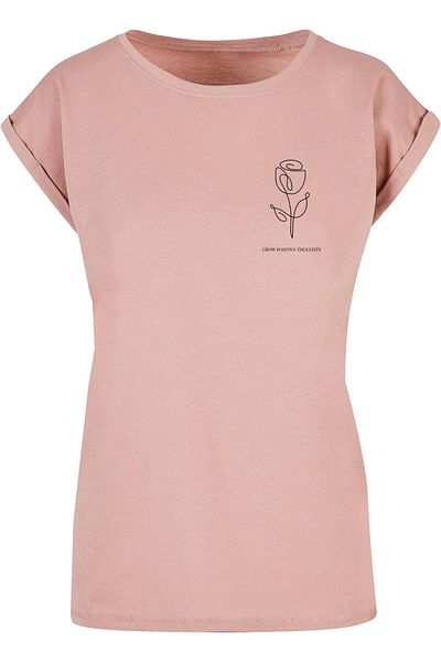 Merchcode Damen Ladies Spring - Tulip Flower T-Shirt