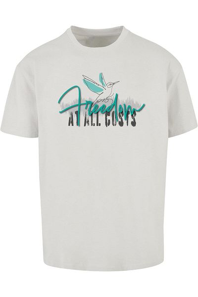 Merchcode Herren Freedom At All Costs Heavy Oversize Tee