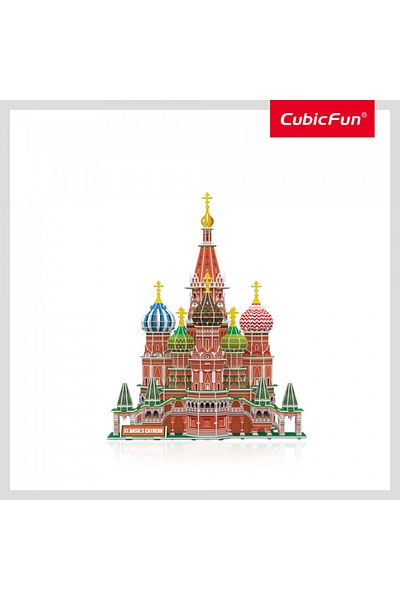 Cubic Fun Cubic Fun - Puzzle 3D + Broșură Moscova 224 piese